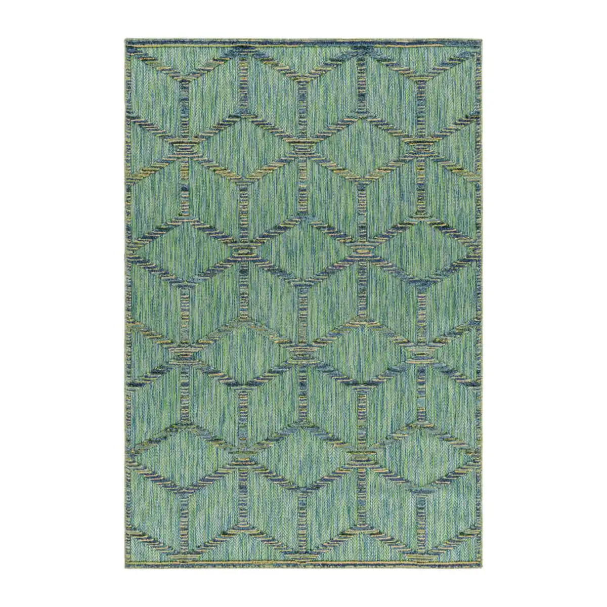 Bild 1 von Novel Läufer Bahama, Grün, Textil, Graphik, rechteckig, 80x250 cm, Oeko-Tex® Standard 100, für Fußbodenheizung geeignet, schmutzabweisend, Hausstauballergiker lichtunempfindlich, leicht zusammen
