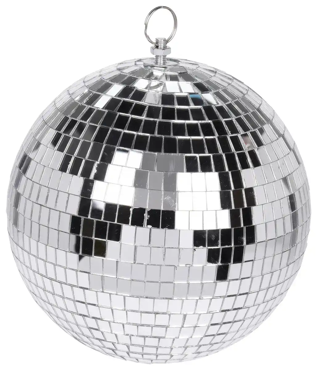 Bild 1 von Dekokugel Disco Silbereichenfarben, Silbereichenfarben