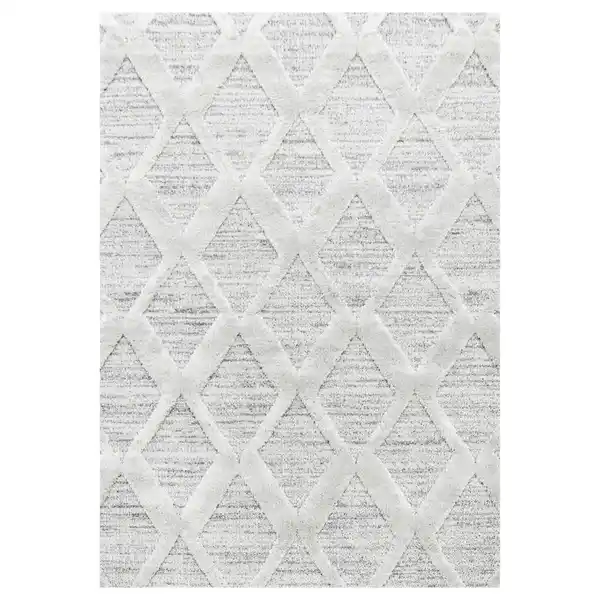 Bild 1 von Novel Webteppich Pisa 4703 grau, Grau, Textil, Boho, rechteckig, 240x340 cm, Oeko-Tex® Standard 100, für Fußbodenheizung geeignet, schmutzabweisend, Hausstauballergiker lichtunempfindlich, antista