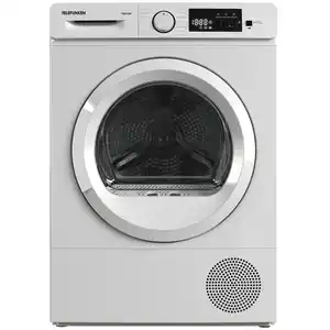Telefunken Wärmepumpentrockner 7 kg Trockner Frontlader Wäschetrockner Knitterschutz Startzeitvorwahl Leise TWP7EW