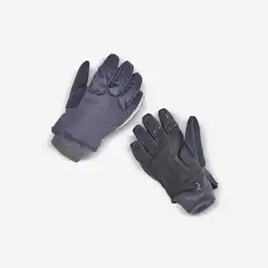 BTWIN Fahrradhandschuhe 500 Winter Kinder schwarz