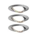 Bild 1 von LED-Spot-Set EBL Base Set Alufarben max. 5 Watt 3-teilig, Alufarben