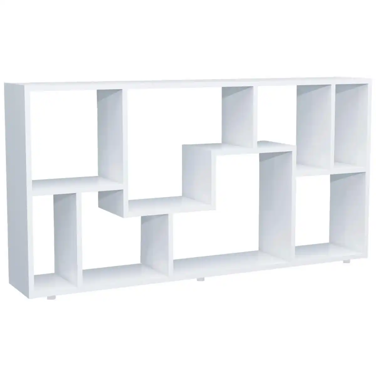 Bild 1 von Mid.you Regal Lanisa, Weiß, Holzwerkstoff, 116x58x20 cm, stehend, Wohnzimmer, Regale, Bücherregale