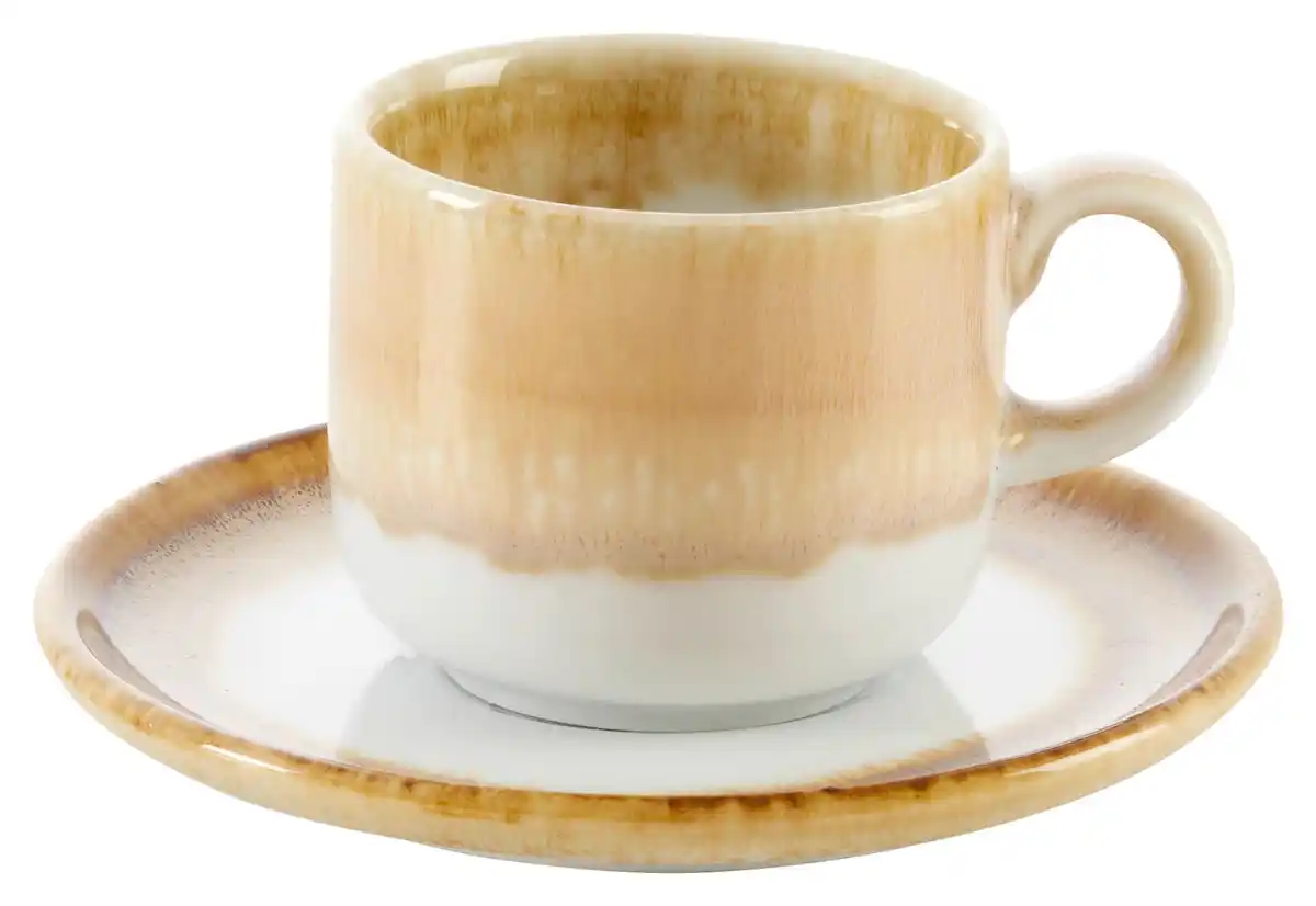 Bild 1 von Espressotasse mit Untertasse Saturn Beige ca. 90ml