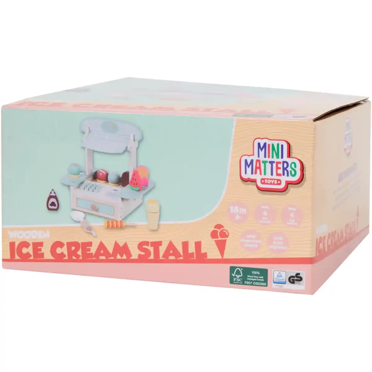 Bild 3 von Mini Matters Spielzeugeisbude aus Holz