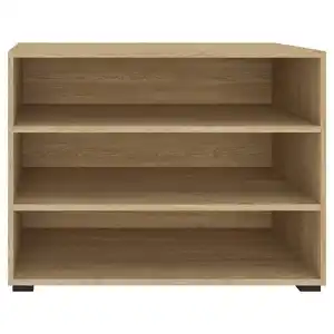 Hom`in Regal, Eiche, Holzwerkstoff, 2 Fächer, 91x67x40 cm, Typenauswahl, individuell planbar, umfangreiches Zubehör erhältlich, in verschiedenen Größen Beimöbel erhältlich, Wohnzimmer, Regale,