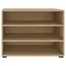 Bild 1 von Hom`in Regal, Eiche, Holzwerkstoff, 2 Fächer, 91x67x40 cm, Typenauswahl, individuell planbar, umfangreiches Zubehör erhältlich, in verschiedenen Größen Beimöbel erhältlich, Wohnzimmer, Regale,