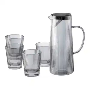 Gläserset Black 5-teilig, Grau