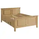 Bild 1 von Boxxx Bett, Laugenfarbig, Holz, Kiefer, massiv, 140x200 cm, Holzmöbel, Holzbetten