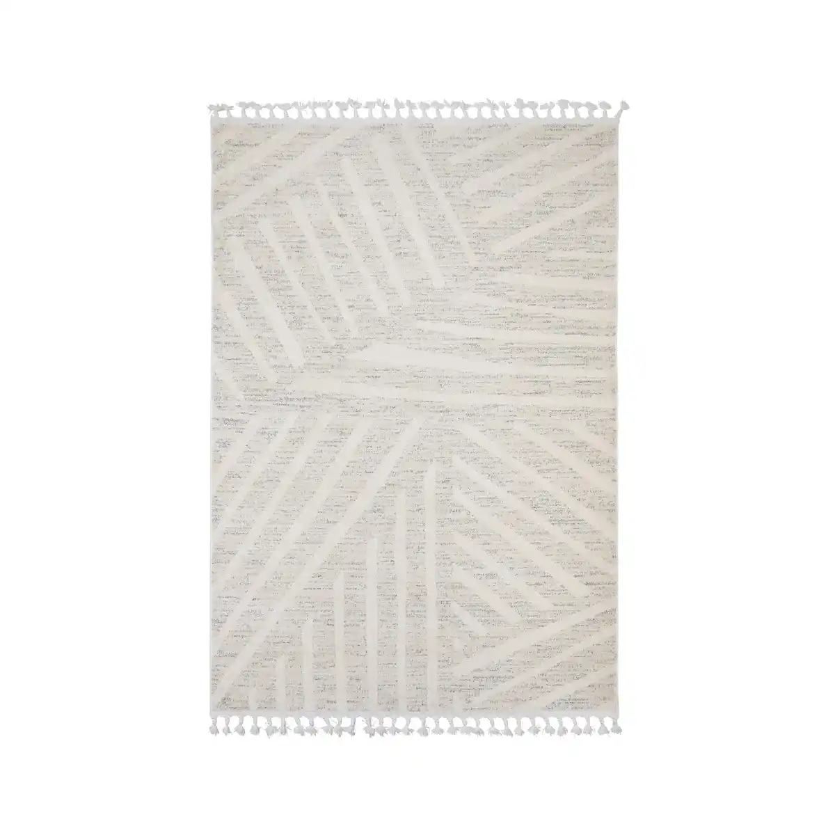 Bild 1 von Webteppich Kel Air 1 Naturfarben ca. 80x150cm, Perlmutt, Alabasterfarben