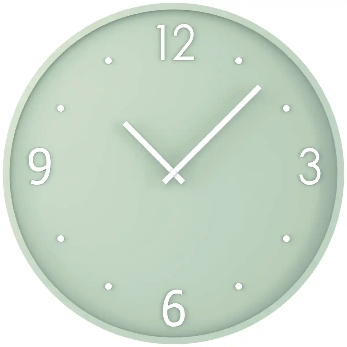 Bild 1 von Wanduhr Kelly Ø ca. 50x,8cm, Grün, Weiß