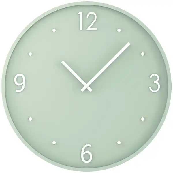 Bild 1 von Wanduhr Kelly Ø ca. 50x,8cm, Grün, Weiß