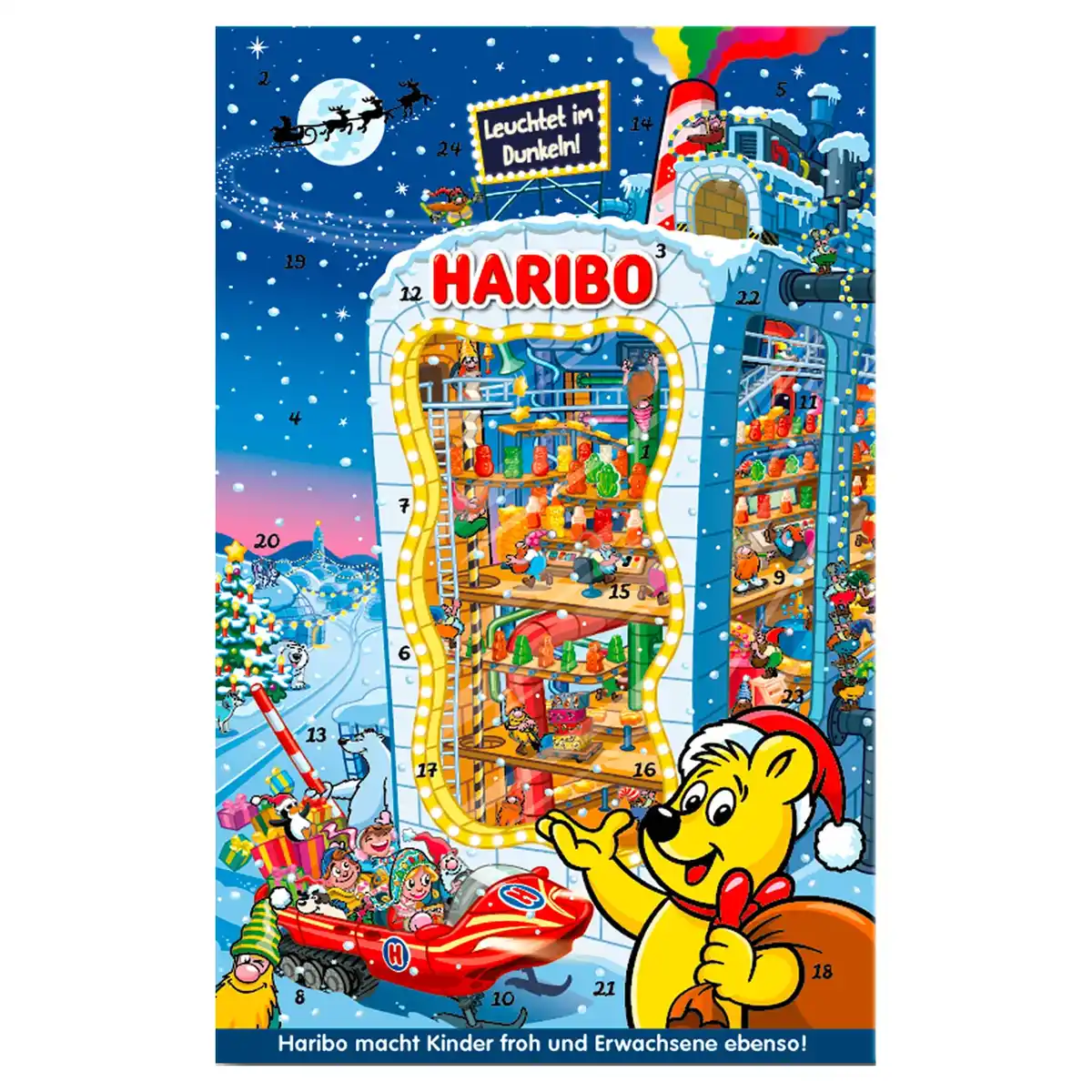 Bild 1 von HARIBO Adventkalender 300 g