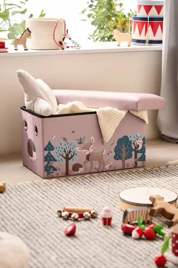 Bild 2 von KIDLAND® Kinder-Sitztruhe »Reh«