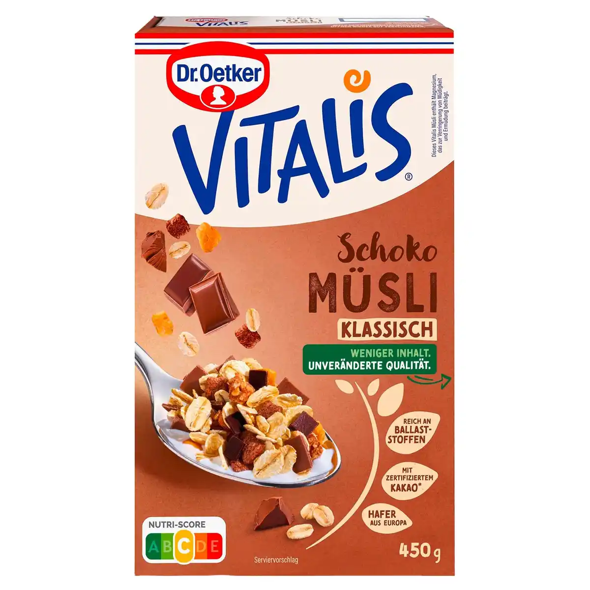 Bild 1 von DR. OETKER Vitalis Müsli 600 g, Milch Schoko
