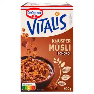 DR. OETKER Vitalis Müsli 600 g, Schoko