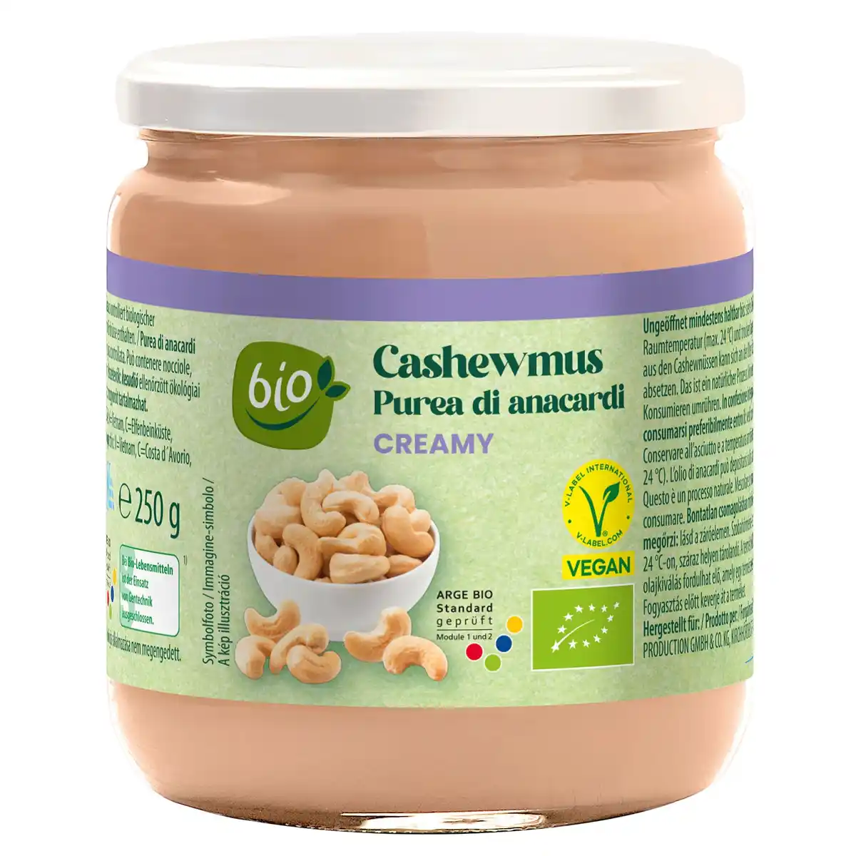 Bild 1 von BIO Mandel-/Cashewmus 250 g, Cashew