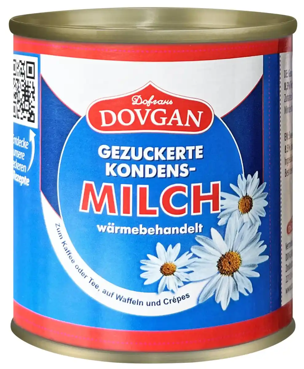 Bild 1 von DOVGAN Kondensmilch, 370-g-Dose