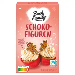 BACK FAMILY Lebkuchen Schoko Aufleger 12 g