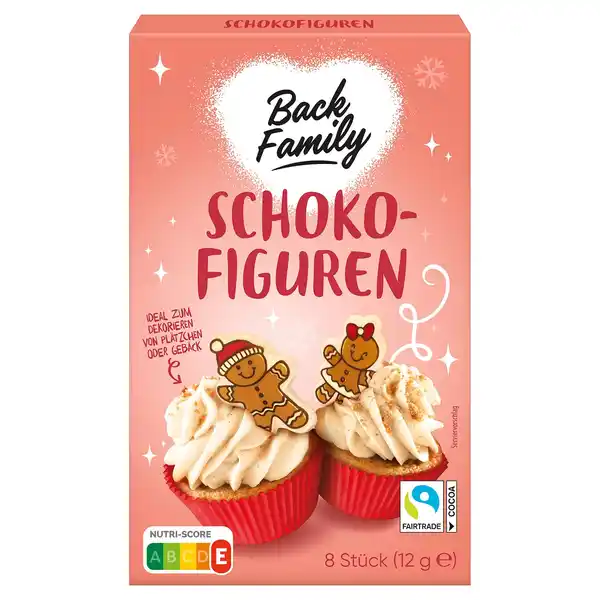 Bild 1 von BACK FAMILY Lebkuchen Schoko Aufleger 12 g