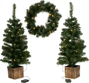 LIV&BO® LED-Weihnachts-Set, 3-teilig