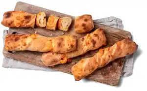 Brotstick mit Käse, Stück