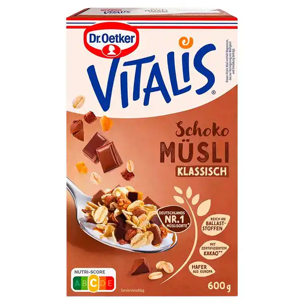 Bild 1 von DR. OETKER Vitalis Müsli 600 g, Klassisch