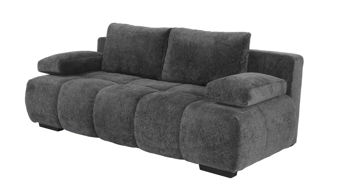 Bild 1 von Schlafsofa grau mit Bettkasten 213 cm - RENO