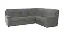 Bild 1 von Ecksofa mit Schlaffunktion grau ausziehbar - 280 cm - MERLIN