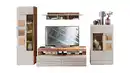 Bild 1 von Wohnwand beige Eiche 340 cm - LED-Beleuchtung - SINFONIE
