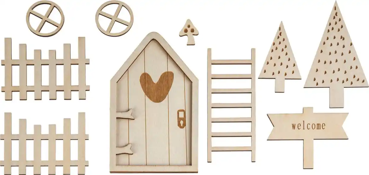 Bild 1 von LIV&BO® Deko-Set »Wichteltür«, Set