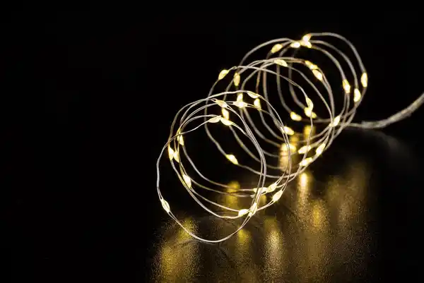 Bild 2 von LIV&BO® LED-Lichterkette mit 40 warmweißen LEDs