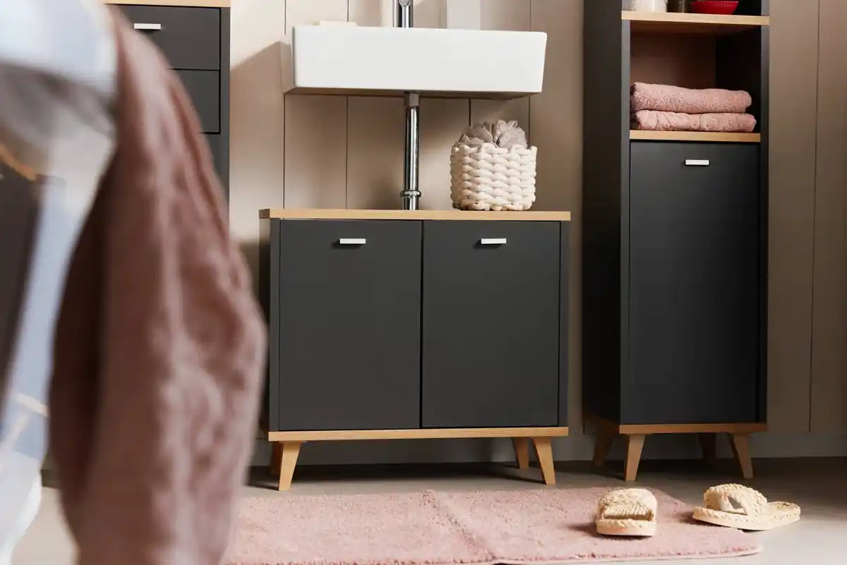 Bild 2 von LIV&BO® Waschbecken-Unterschrank »Corfu«