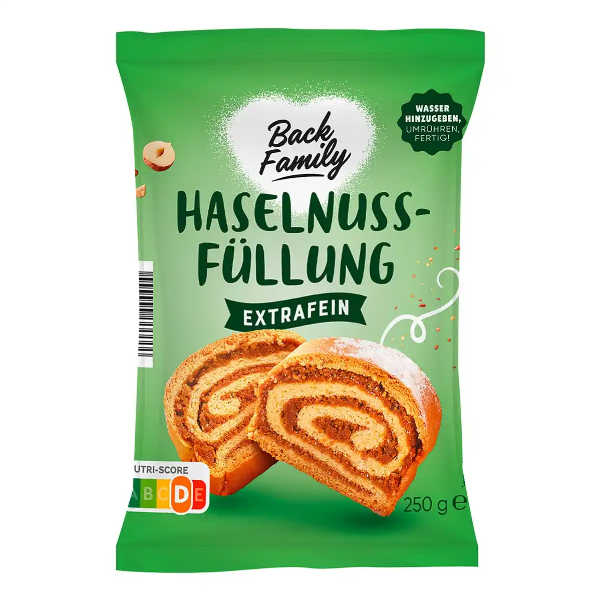 Bild 1 von BACK FAMILY Backfüllungen 250 g, Haselnuss