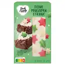 Bild 1 von BACK FAMILY Marzipan Sterne 15 g, rot/weiß/grün