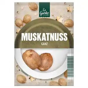 LE GUSTO Wintergewürze, Muskat ganz