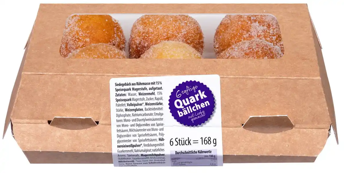 Bild 1 von Quarkbällchen, 6 St. = 168-g-Packg.