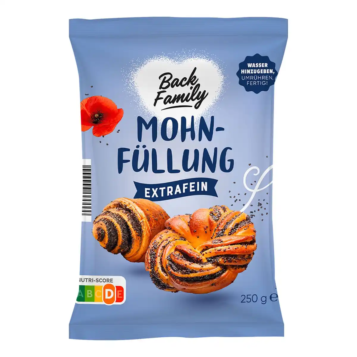 Bild 1 von BACK FAMILY Backfüllungen 250 g, Mohn