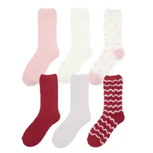 Damen-Kuschelsocken, 3 Paar