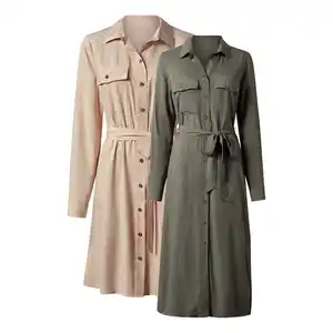 OYANDA® Damen-Blusenkleid