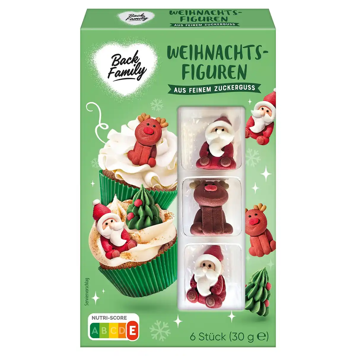 Bild 1 von BACK FAMILY Zuckerfiguren Set Rentier 12 g