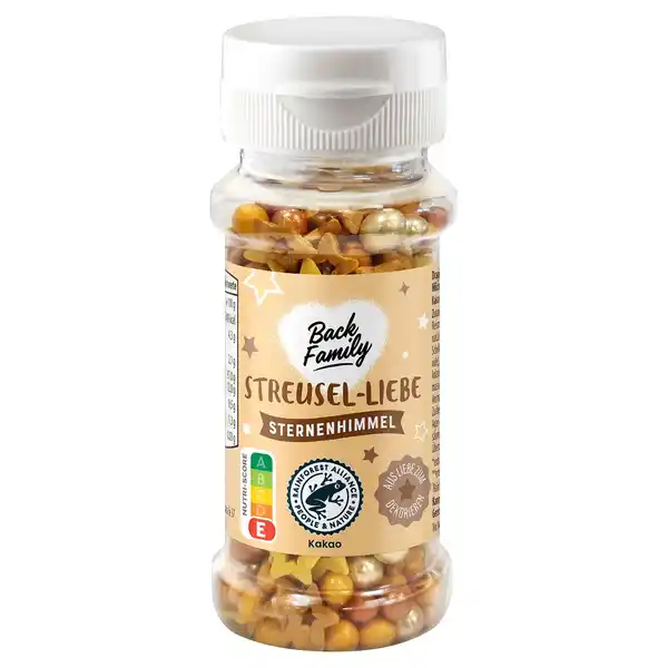 Bild 1 von BACK FAMILY Streusel-Liebe Premium 60 g, gold