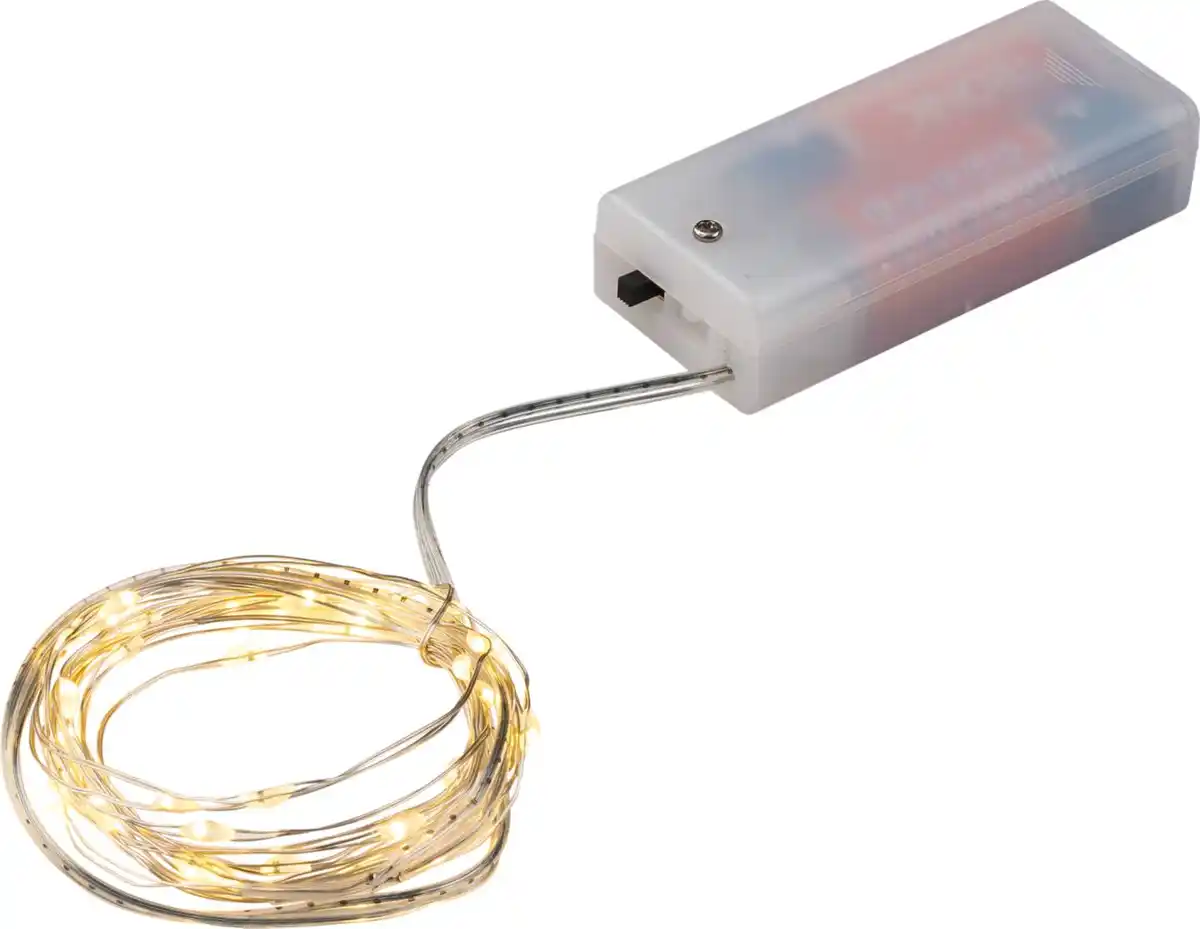 Bild 1 von LIV&BO® LED-Lichterkette mit 40 warmweißen LEDs