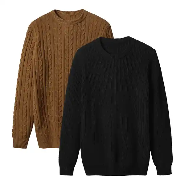 Bild 1 von TOWNLAND® Herren-Grobstrickpullover