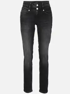 Damen Jeans in Slimfit Schwarz