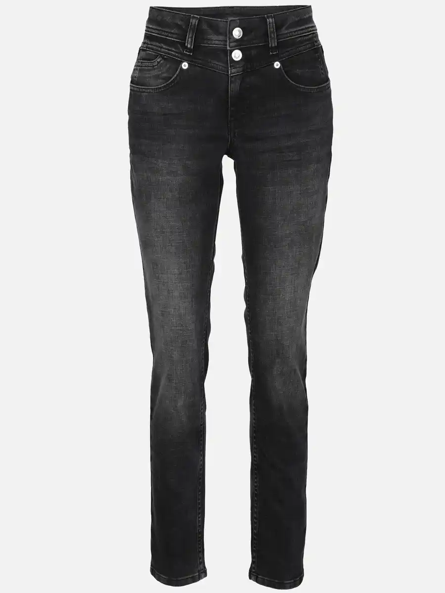 Bild 1 von Damen Jeans in Slimfit Schwarz