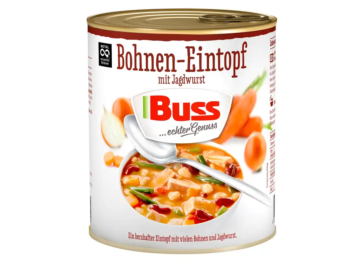 Bild 1 von Buss Bohneneintopf mit Jagdwurst