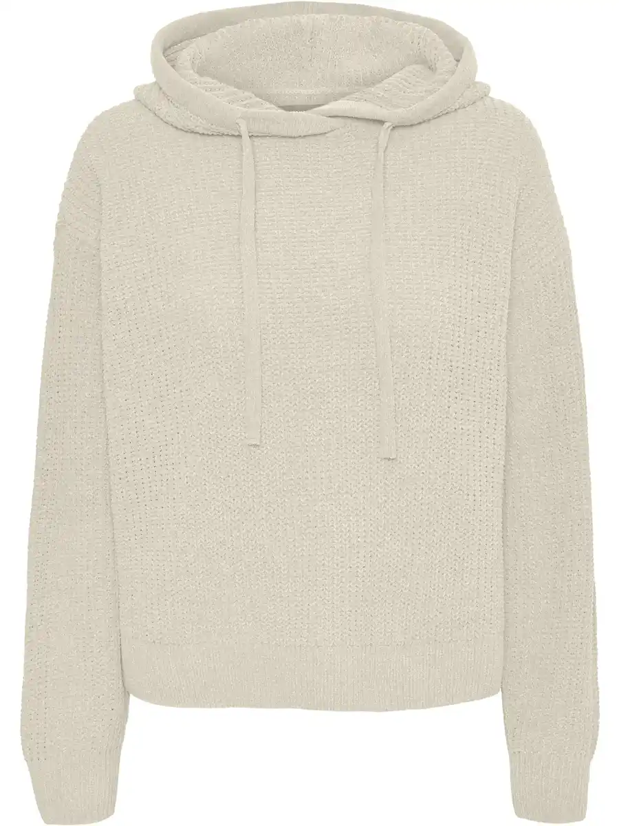 Bild 1 von Vero Moda VMNEAT LS Pullover mit Kapuze Beige