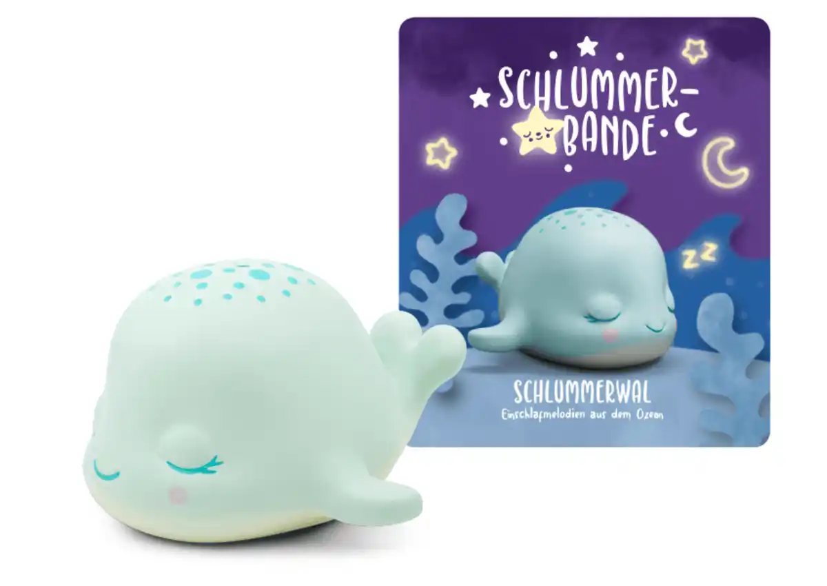 Bild 1 von tonies - Hörfigur für die Toniebox: Schlummerwal: Einschlafmelodien aus dem Ozean, 1 Stk