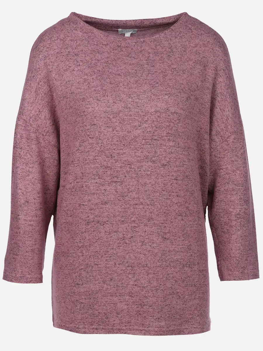 Bild 1 von Damen Flauschshirt mit 3/4 langem Arm Lila